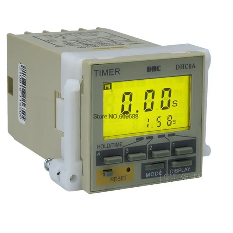 Relé de Tempo Dhc6a Multi Função Display Lcd Tempo Relé Máquina Pão Cozido no Vapor Cortador Temporizador Interruptor