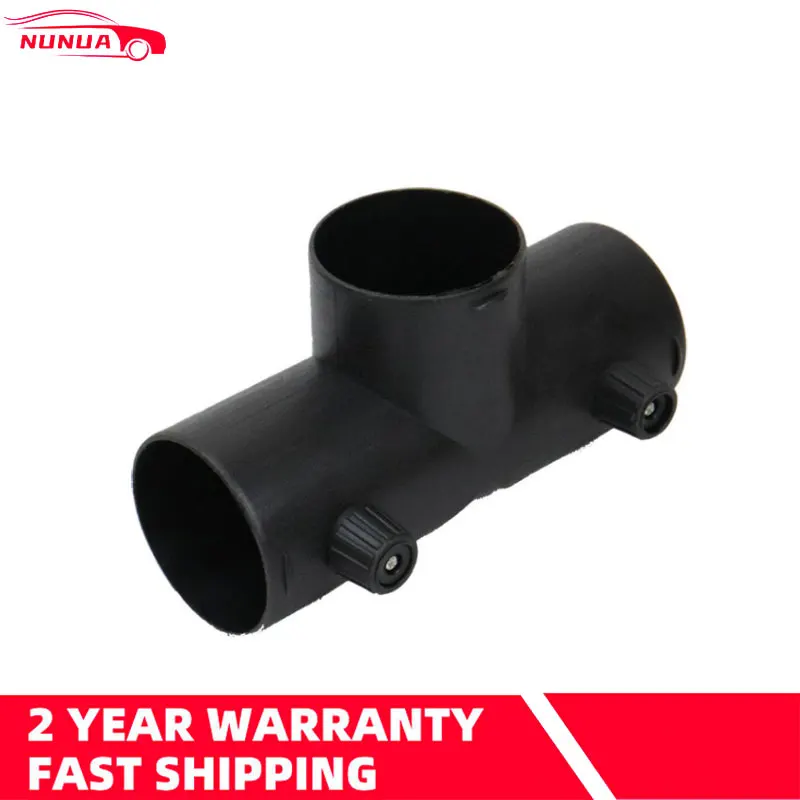 60/75 Y T Piece Exhaust Car Heater Air Vent Ducting Connector w/Dual Regulating Valve Flap For Webasto Diesel Parking Heater