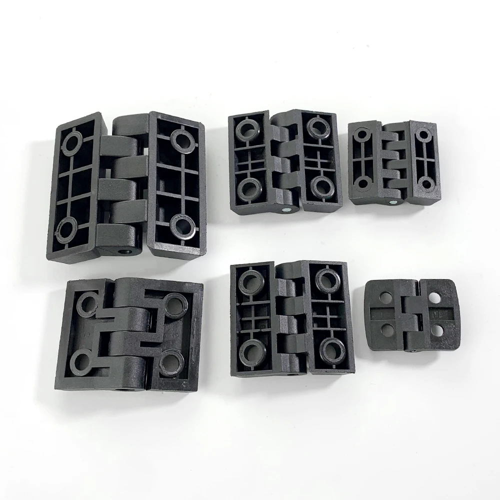 Nylon Plastic Butt Hinges Wooden Box Furniture Hardware 10pcs/Set