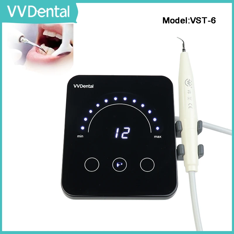 VVDental Ultrasonic Scaler VST-6 for Remove Dental Plaque And Calculus Tooth Whitening Supplies cats dogs mouth cleaning gel remove tooth stain bad breath keep fresh natural fragrance pet whitening teeth oral care supplies