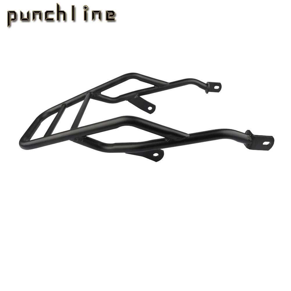 Fit For Scrambler 1200XC 1200XE 2019-2022 Motorcycle Rear Tail Rack Case Suitcase Carrier Board luggage rack carbon steel