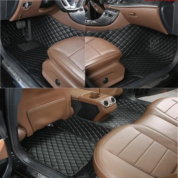 Tappetini per auto per Honda Jade FR4 FR5 2013 ~ 2020 Set di tappetini in pelle di lusso Tappeto Tappetini per auto Parti interne Accessori per auto