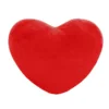 12/17" Faux Rabbit Fur Heart Pillow Decorative Pillows Plush Love Heart Shaped Fluffy Throw Pillow Cushion Valentine's Day Gifts 6