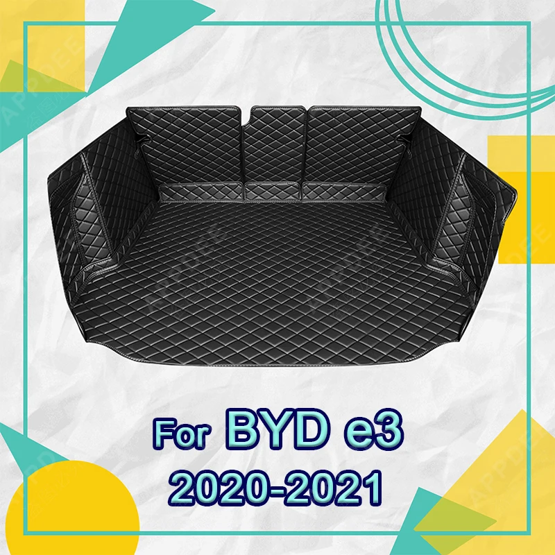 

Auto Full Coverage Trunk Mat For BYD E3 2020 2021 Anti-Dirty Car Boot Cover Pad Cargo Liner Interior Protector Accessories