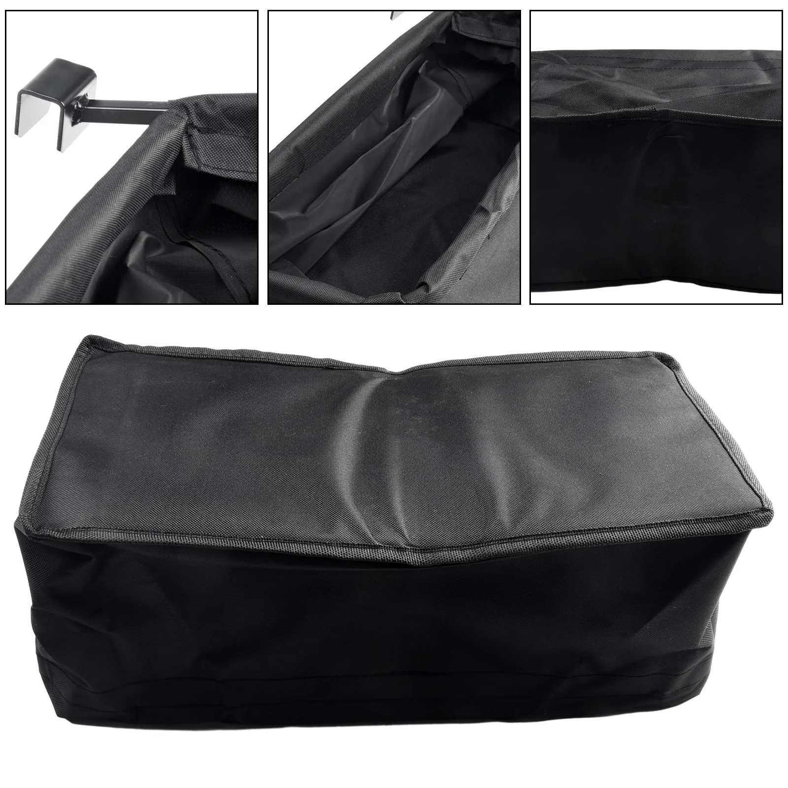 1pc Rear Bag 600D Oxford Cloth Steel Rod 660g Wagon Rear Storage Bag Collapsible Oxford Cloth Tail Pocket Wagons Accessories