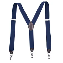 3.5cm Width Unisex Adult Suspenders Men 3 Hooks  Adjustable Elastic Y Back Women Braces Solid Color Suspensorios Garter Belt