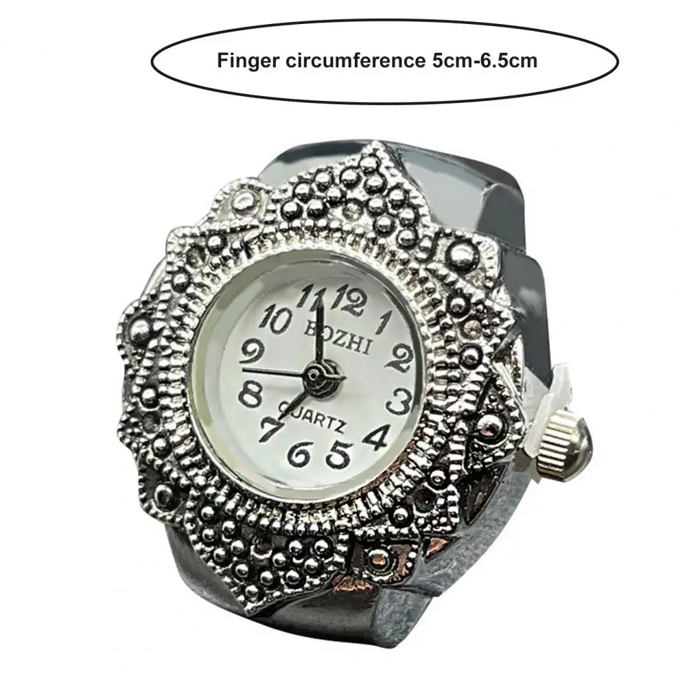 3pcs Ladies Finger Ring Watch Chic Glittery Rhinestone Size 7 | eBay