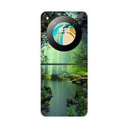 Luxury Fashion Transparent PC Hard Phone Case with Shockproof Bumper Shell for ZTE Libero Flip (VTGC01)