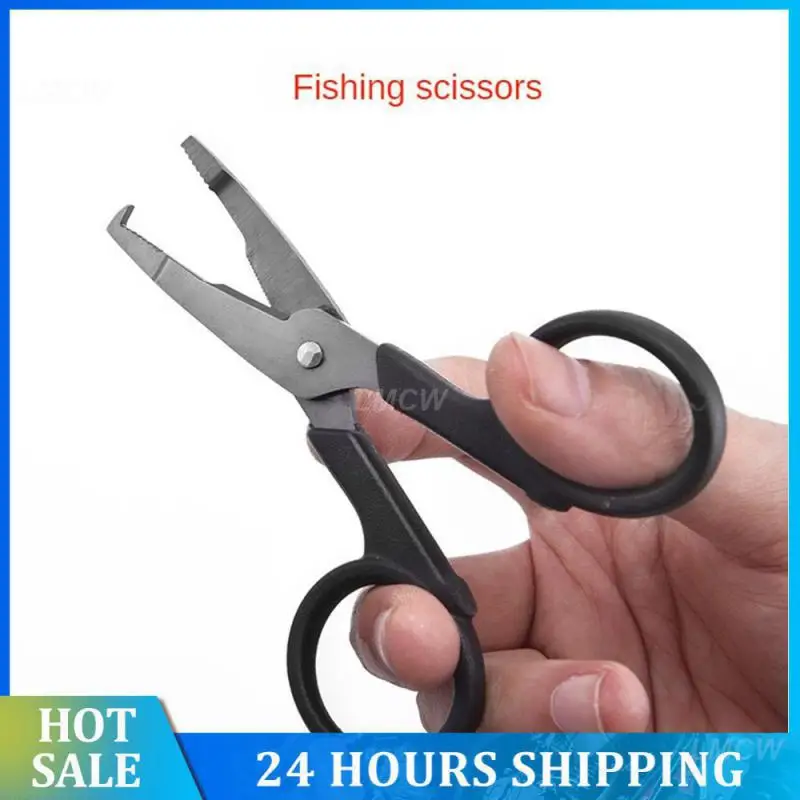 

Fishing Line Scissors Stainless Steel Material 420 Stainless Steel Fishing Line Shears Fishline Scissors Shear Blade Design