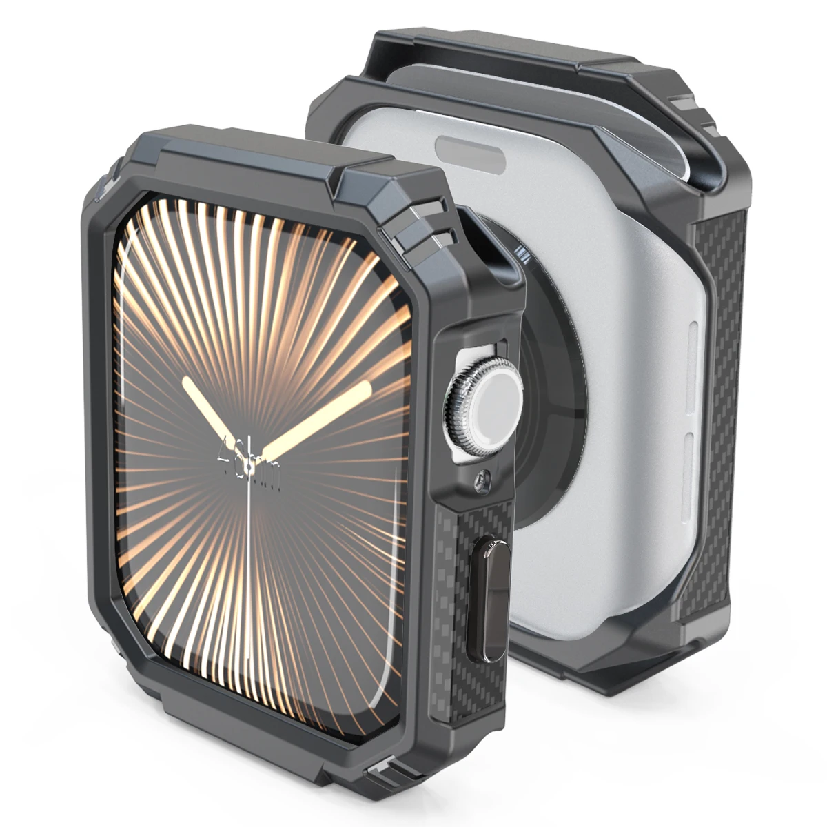 Sleek Carbon Fibre Protective Bumper Case