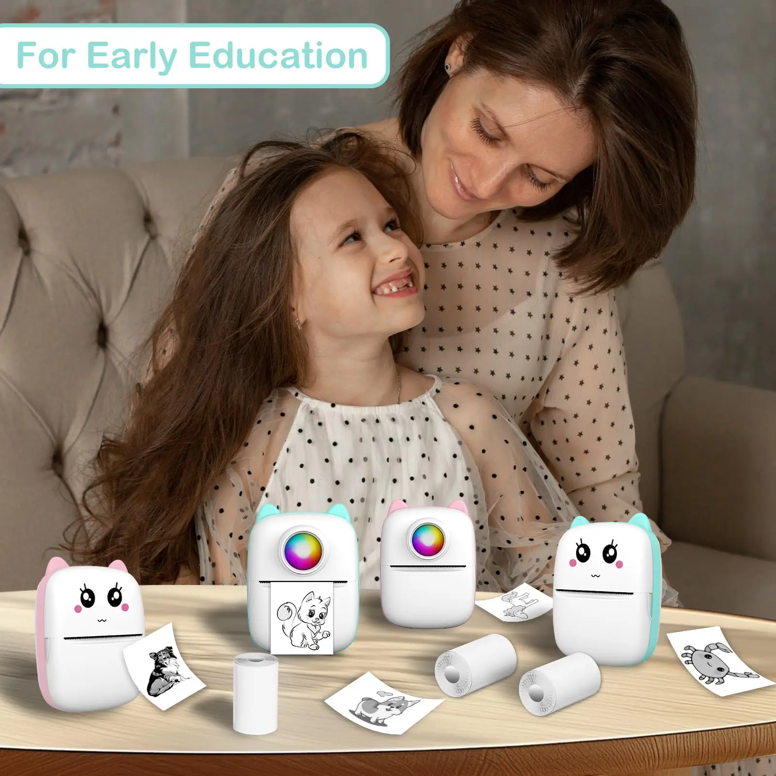 Instant Camera Refill Rolls | Thermal Photo Paper for Instant Cameras | High-Quality, Inkless Printing | Ideal for Birthday