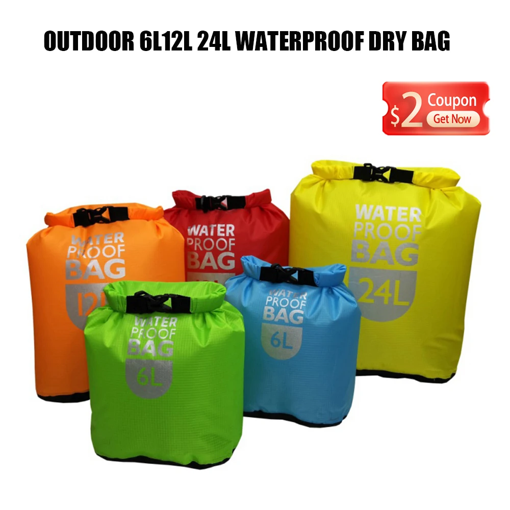 

Outdoor Waterproof Bag Pack Swimming Trekking Floating Sailing Canoing Boating Water Resist Bag