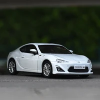 1/36 Toyota GT 86 Alloy Sports Car Model Diecast Metal Track Racing Car Vehicles Model Simulation Miniature Scale Kids Toys Gift 2
