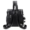 New Women Leather Backpack Rivet School Bags For Teenage Girls Fashion Female Bagpack Schoolbag Sac Feminina Mochila Backpacks 4