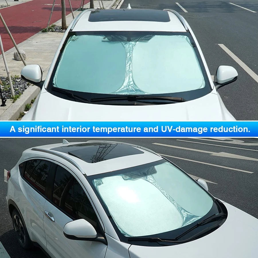 Car Windshield Sunshade For VW ID.4 ID.3 Foldable Window Cover Block Heat and Sun Keep Car Cool