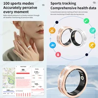 Diamond Fashion Women Smart Ring With Box IP68 Waterproof Lady ring Heart Rate Health Monitor Sports Pedometer Fitness Rings New - Image 5