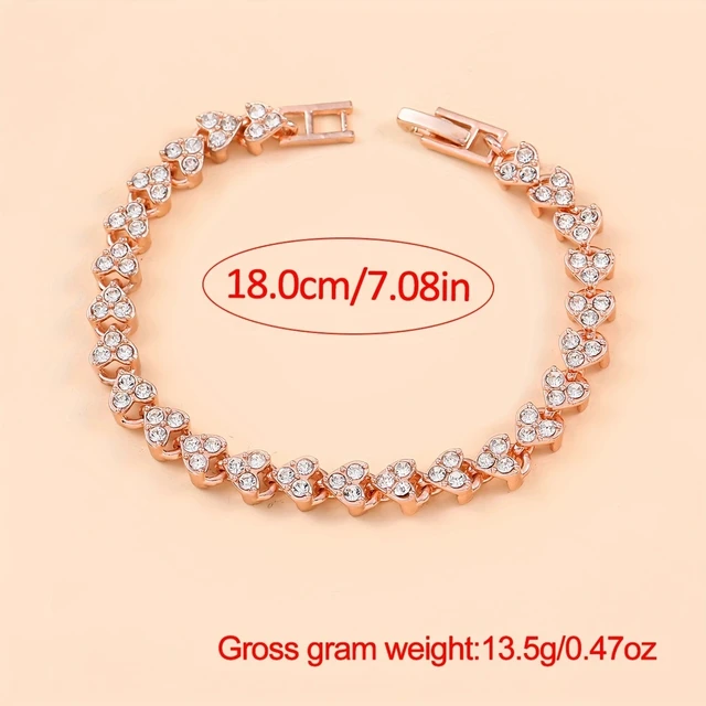 2Pcs Fashion Light Luxury Commuting Campus Style Alloy Women's Quartz Watch Heart Diamond Bracelet Set is an ideal choice for ho 6