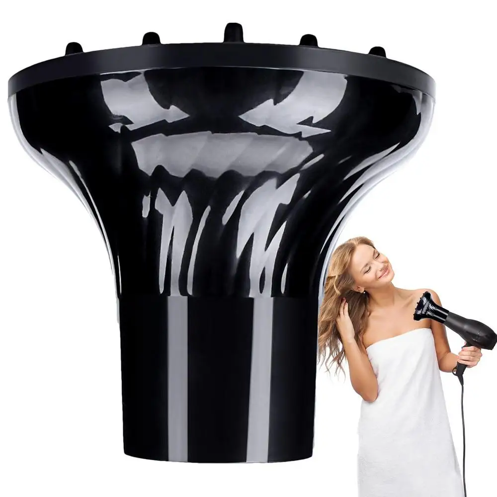 Description Picture 2 of itemCurly Hair Diffuser Hair Diffuser Attachment For Blow Dryers Travel Hair Blow Dryer Accessories Universal Attachment Fit Most