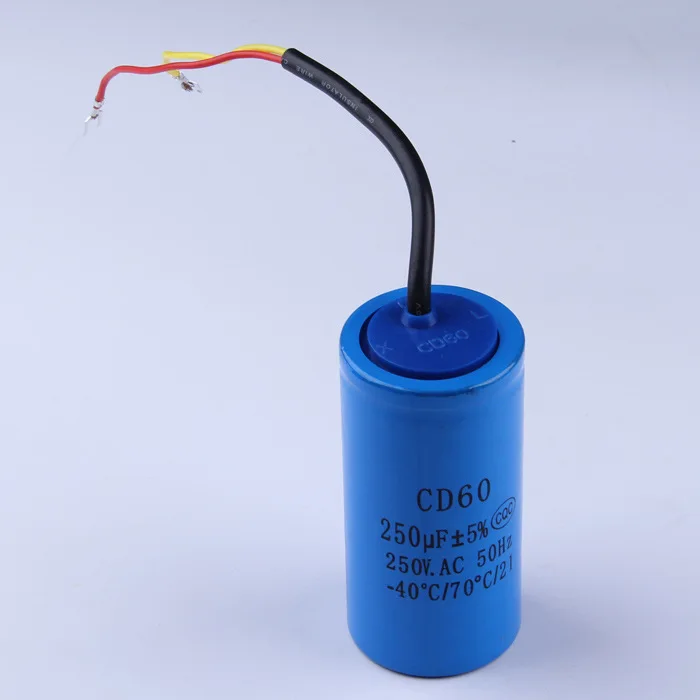 CD60 Motor Starting Capacitor 250V /100-500UF