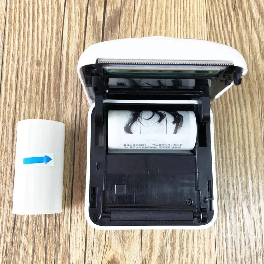 Transparent Self-Adhesive Thermal Paper - 57x25mm for Micro Thermal Printers