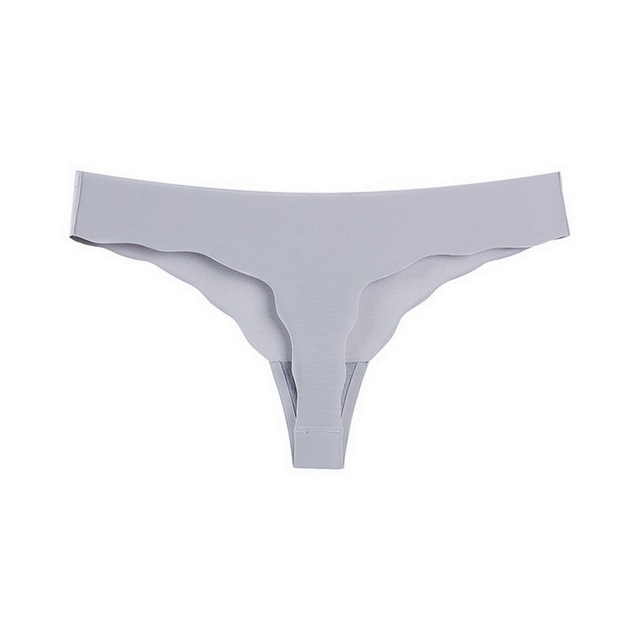 Briefs Women Ice Silk Low-Rise Underpant Breathable G-String Thong Sexy Bikini Panties Female Lingerie Soft Knicker
