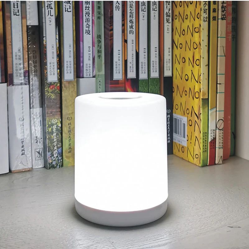

ZK50 Now Simple Charging Touch Bedside Night Light Wireless Eye Protection Dormitory Lighting Decoration Small Table Lamp