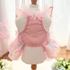 Cat Dog Princess Dress Clothes Rabbit Bunny Kitten Butterfly Costume Schnauzer Chihuahua Puppy Summer Sweet Mesh Dress 원피스 고양이 옷 5