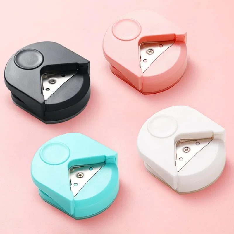Taglierina per Angoli Arrotondati R4, Perforatore Portatile per Carta, Utensile per Bordi Angolati, per Foto, Scrapbook, Ufficio, Fai-da-Te, Artigianato
