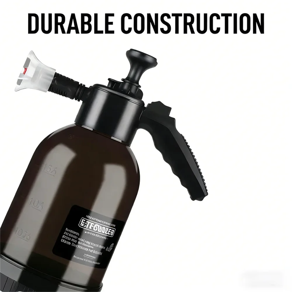 세차 폼 스프레이 폼 분무기 병 스프레이 건 수동 공기압 물 분사기 자동차 샴푸 스노우 폼 공기압 스프레이 병