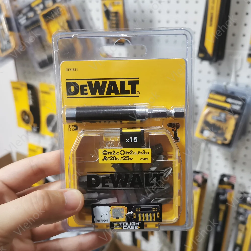 DEWALT DT71511 Screwdriver Bit Set 16 Pieces Telescopic Holder