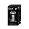 Kemei km-1523 Portable Mini 6 Blades Alloy Body Full Body Washable 4D Veneer Floating Electric Shaver 6