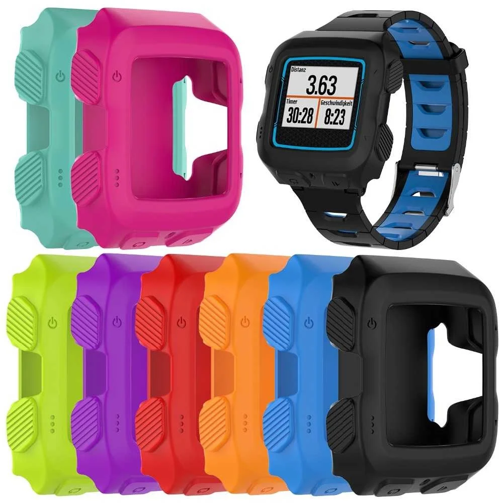 2In1 Silicone Watch Band For Garmin Forerunner 920XT Replacement Bracelet Cover Shell Strap With Protective Cover Case And Tool
