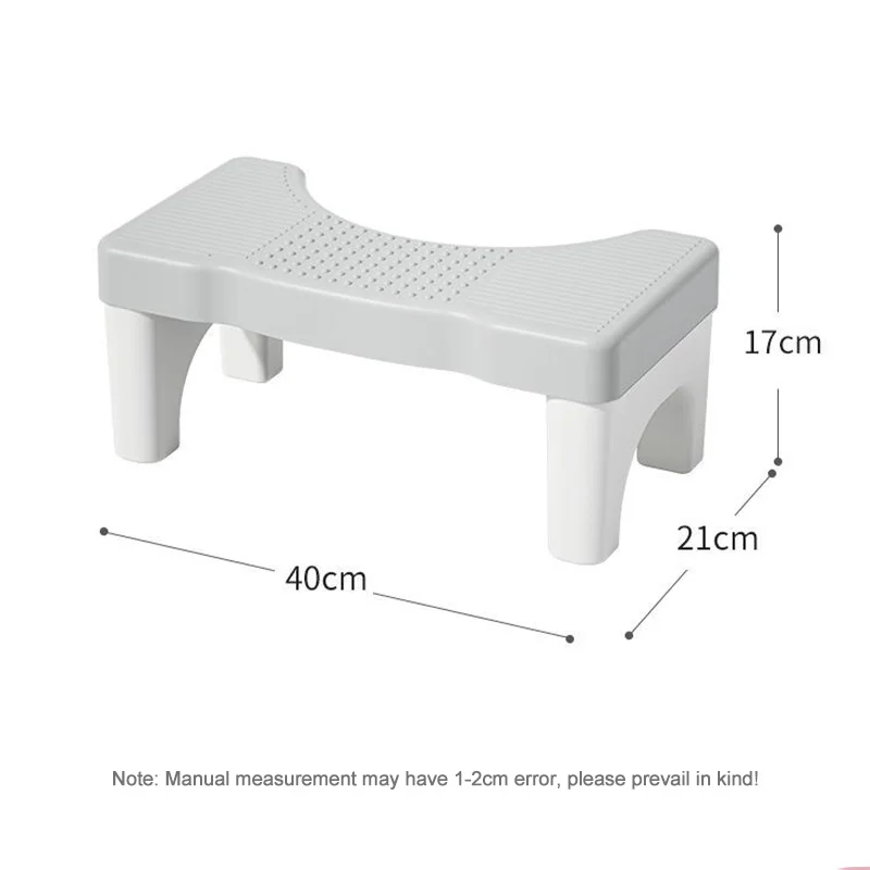 New Bathroom Squatty Potty Toilet Stool for Children Pregnant Woman Seat Elderly Toilet Foot Stand Stool Bathroom Accessories