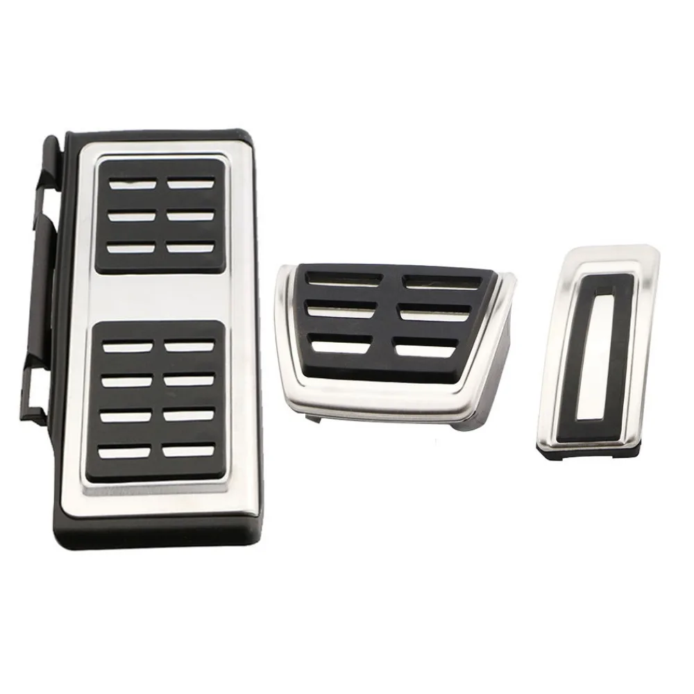 Car Pedals Gas Brake Foot Rest Pads Pedal Cover for Volkswagen VW Passat B8 Variant-Tiguan MK2 Allspace-car accessories car pedals pedal cover