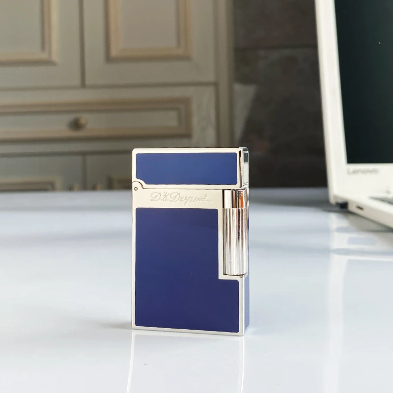 Windproof Lighter with Bright Sound for Men Retro Cigarette Gift Brass Shell