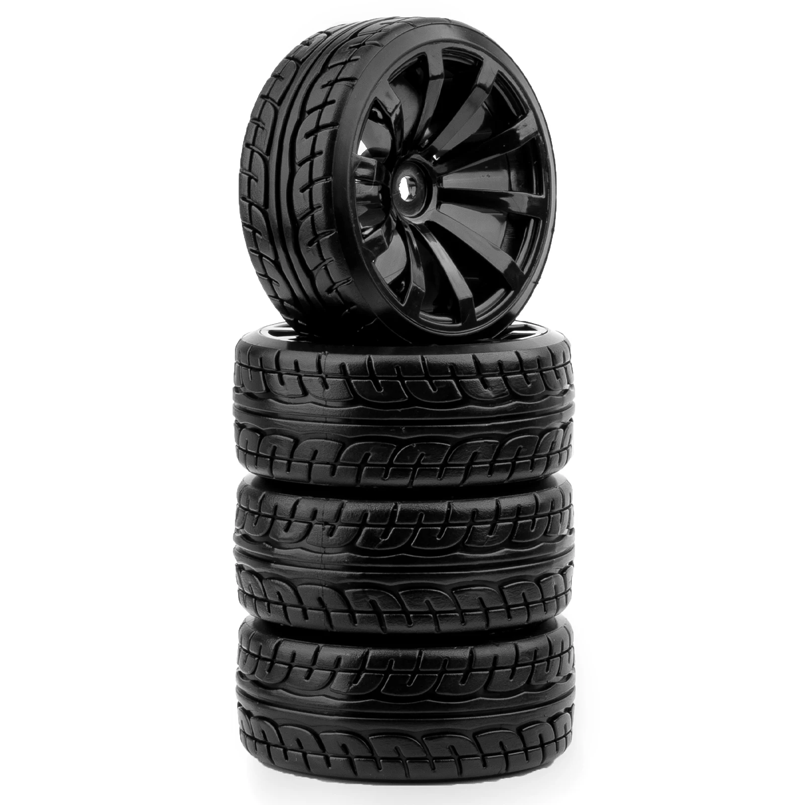 LAFEINA Set di ruote e pneumatici in plastica RC