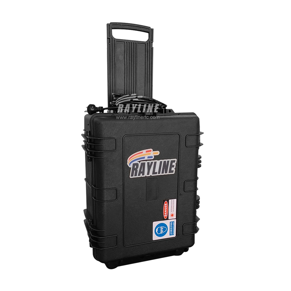 50w 100w 200w 500w portable handheld backpack pulsed mobile fiber laser cleaner rust removal cleaning machine 4
