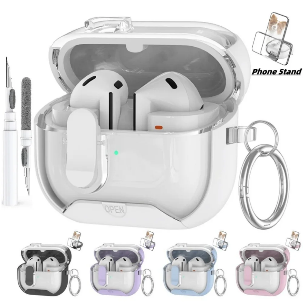 Secure Lock Protective Case with Phone Stand & Cleaning Kit