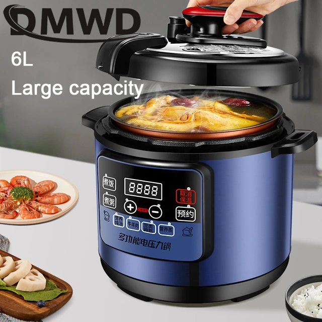 Electric Pressure Cooker 5L Large-Capacity Household Timing Rice Cooker  Multi-function Soup Porridge Cooking Pressure Cooker