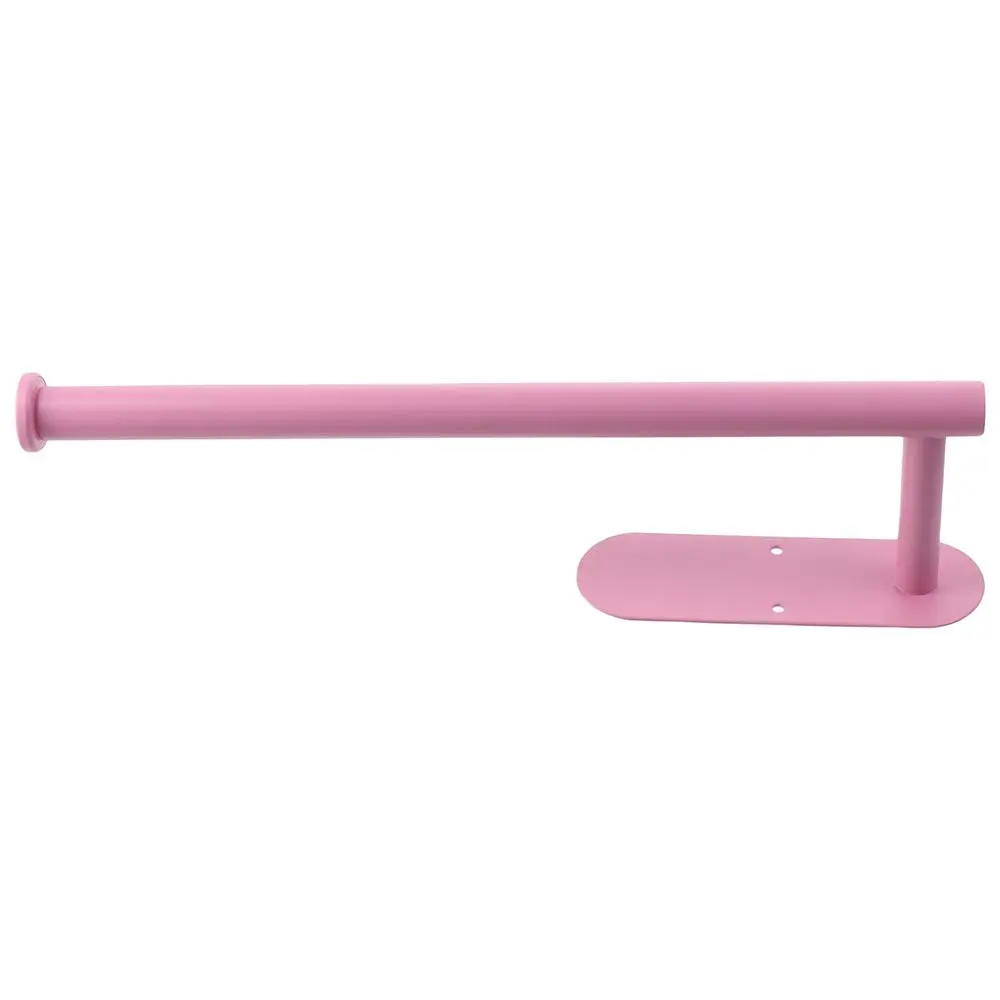 Wall Mounted Pink Paper Holder Stainless Steel Square Tissue Dispenser Toilet Paper Rack Office, Bathroom