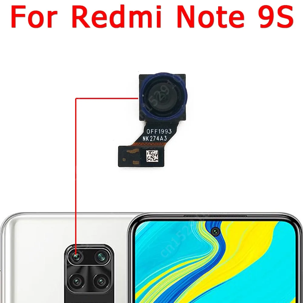 Caméra Arrière Xiaomi Redmi 9 Module Capteur Photo Compatible et Nappe