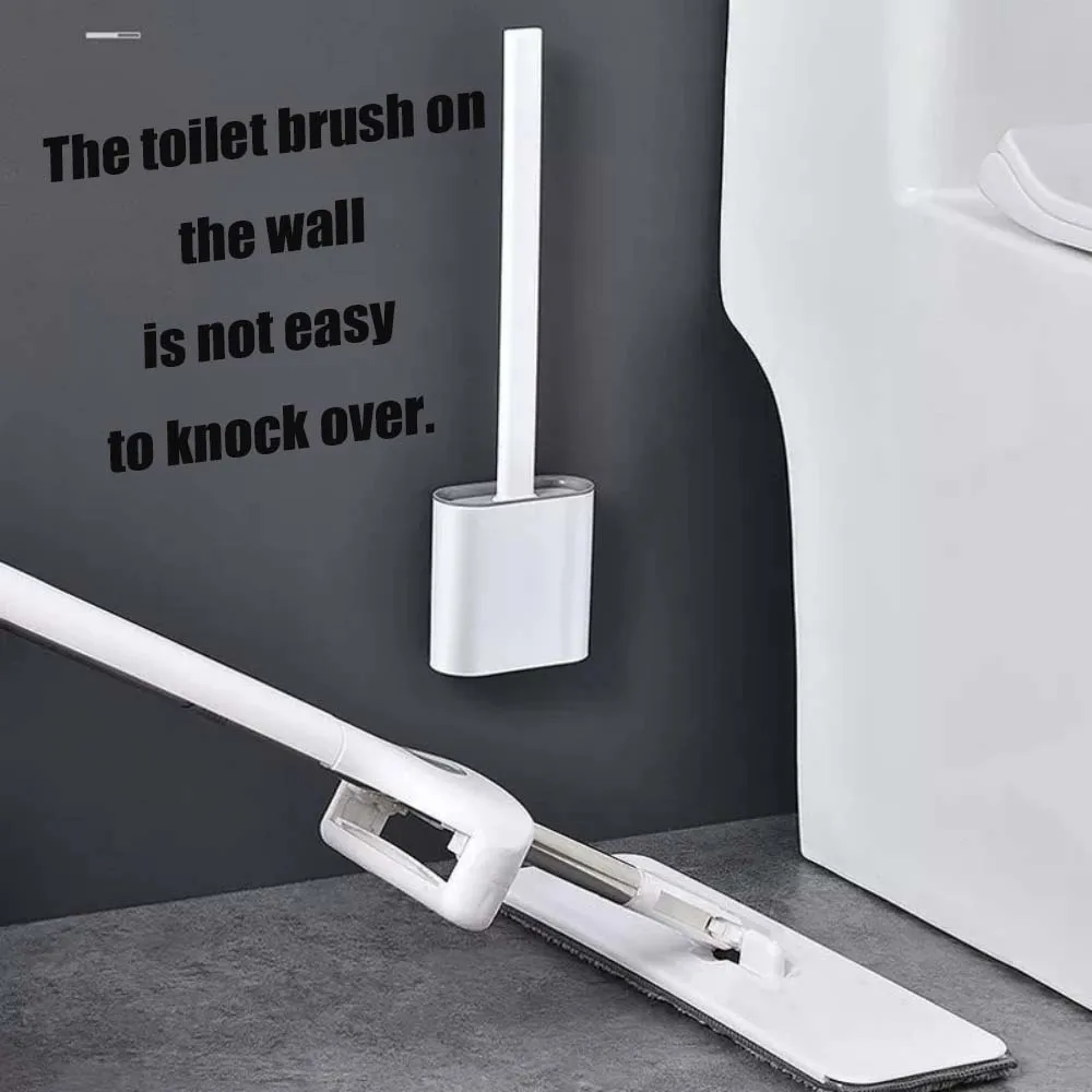 Ventilated toilet brush holder base
