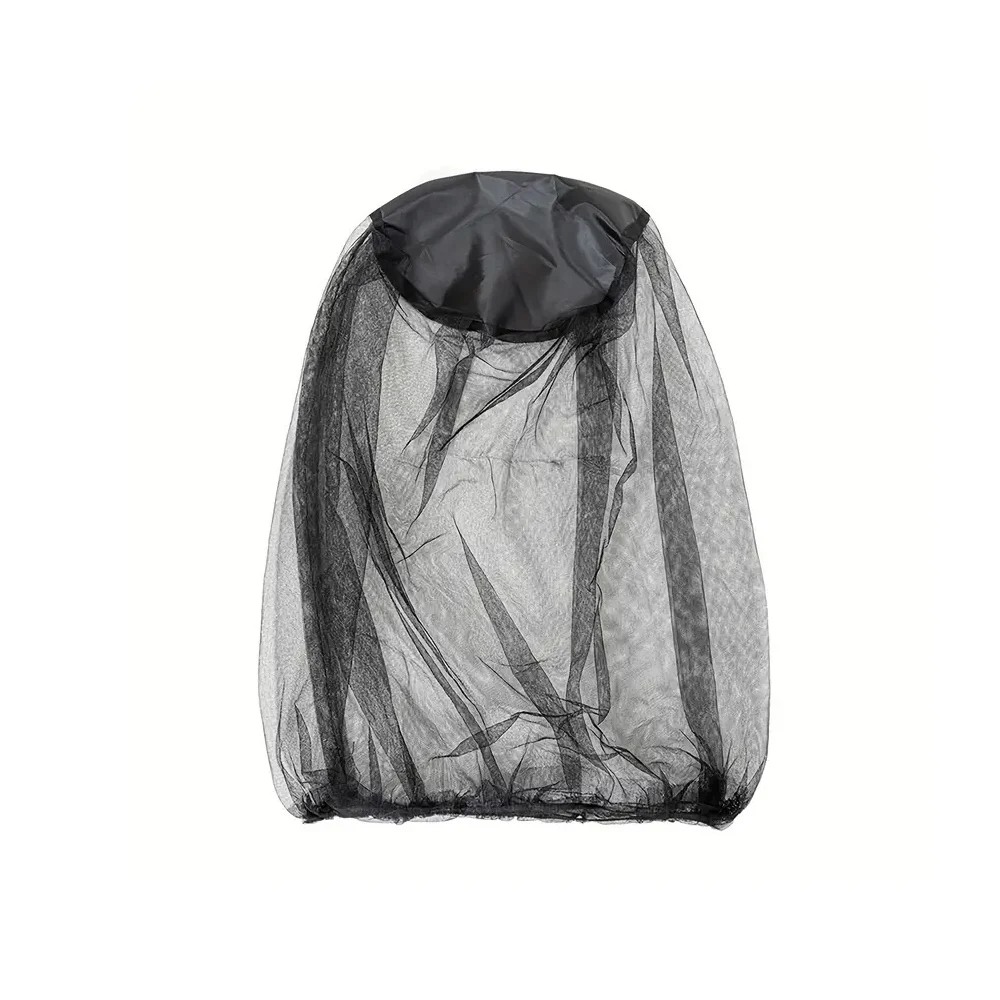 mosquito head net outdoor gardening hat insect-proof hat hiking camping fishing beekeeping windproof mesh anti-mosquito