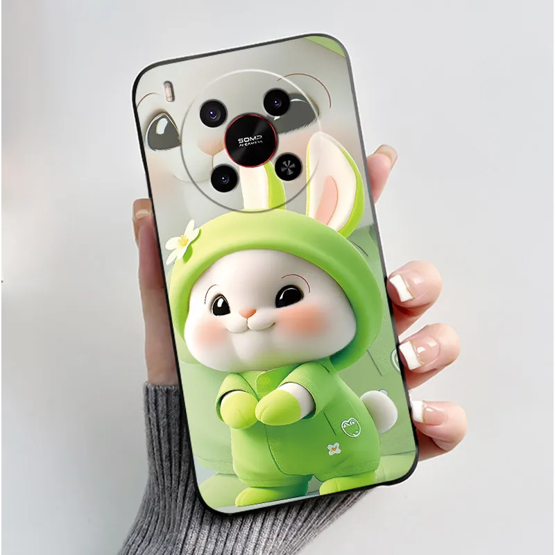 Chic Bright Pattern Silicone Phone Case - Pink Sand Beach & Garden Shockproof Shell