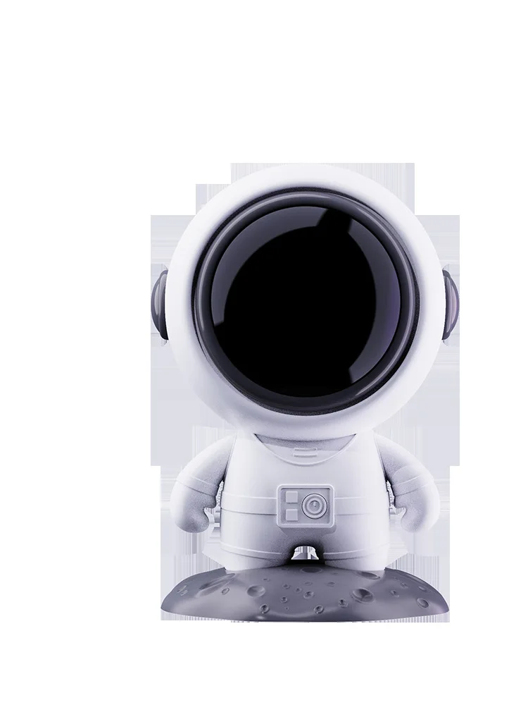 

Spaceman Creative Wireless Bluetooth Speaker Desktop Colorful Light Subwoofer Portable Outdoor Small Speaker Gift