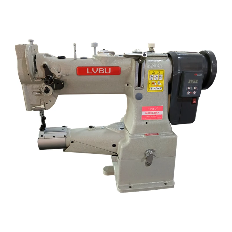 LVBU 8B Automatic oil supply Bed Unison Feed Lockstitch industrial heavy duty leather sewing machine