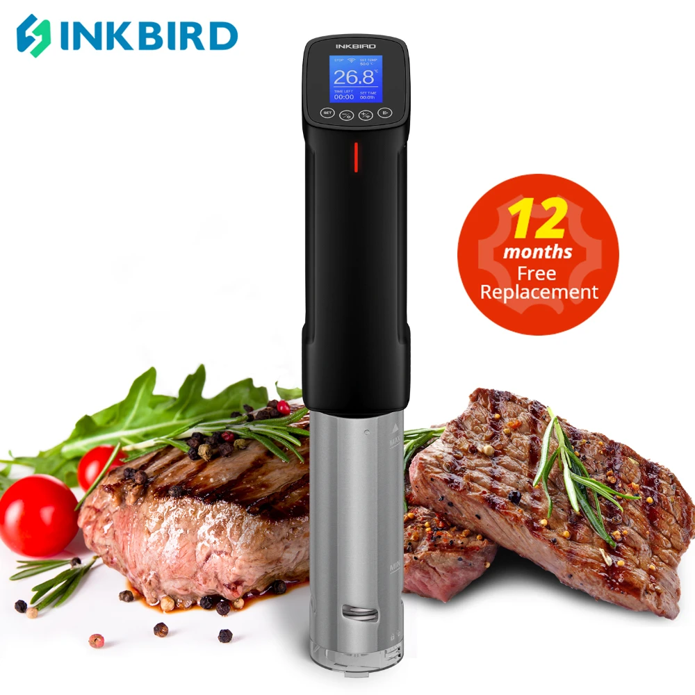 Sous Vide Immersion Circulator INKBIRD 1000W Precise Temperature&Timer Stainless Steel For Kitchen