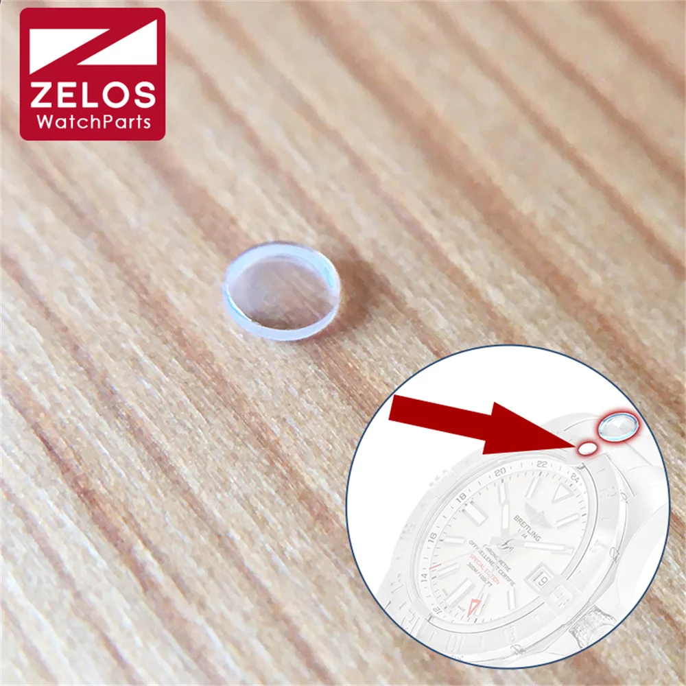 Orologio Da 2.8Mm Vetro Zaffiro Per Breitling Avenger Ii Gmt Orologio Lunetta Perla Luminosa