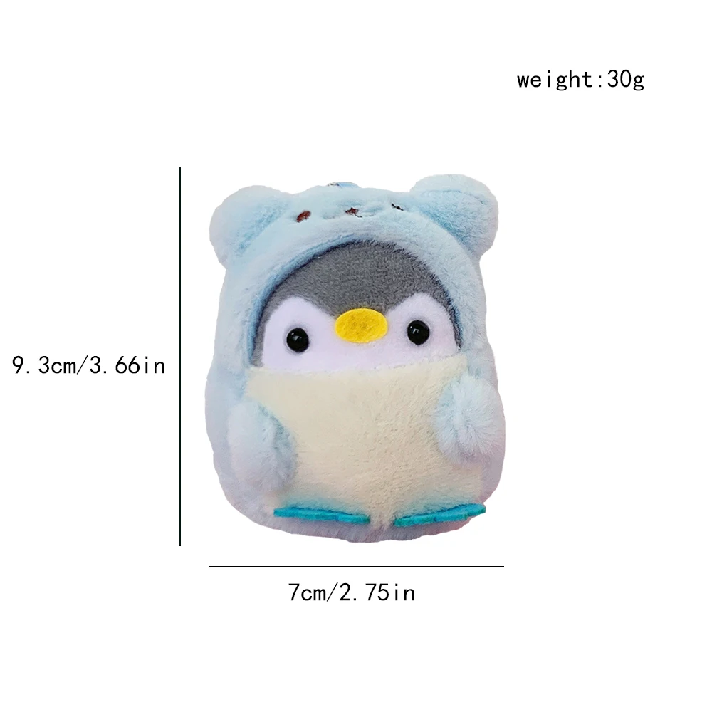 Penguin Doll Plush Key Chain Car Bag Accessories plush key chain