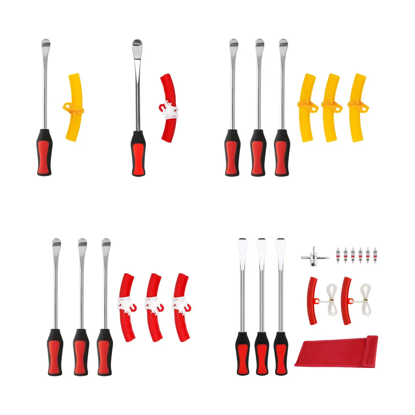 

Tire Spoon Lever Bike Tire Removal Tool High Performance Motorcycle Tire Changing Tools Multifunction Premium Bicycle Tire Lever